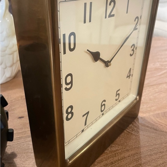 Large Table Clock by Pottery Barn Anton  - NEW - Stylish Home / Office - Picture 3 of 5